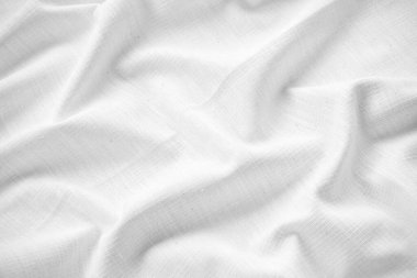 Tasarım için doğal kumaş dokusu. Çuval bezi desenli arka plan. Arkaplan için beyaz tuval.