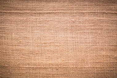 natural fabric linen brown sack pattern canvas or background. sackcloth textured. Textile seamless cream Japanese backdrop design.