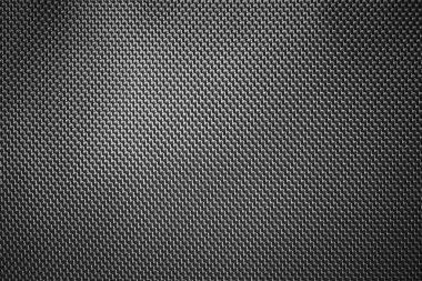 Canvas Polyester texture synthetical for background. Black polyester fabric textile backdrop for interior art design or add text message.