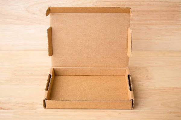 Abstract inside open cardboard packaging box for background or add text message, backdrop design product on website. Concept of shipping and delivery shopping product.