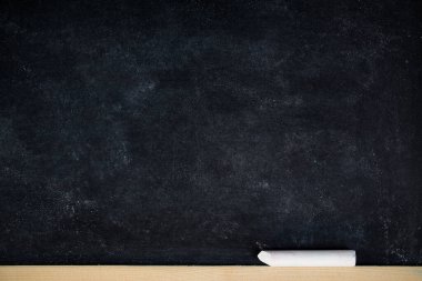 Tahtaya ya da karatahta dokusuna kazınmış soyut tebeşir. Arkaplan için okul tahtasını temizle ya da mesaj göndermek için alanı kopyala. Eğitim kavramlarının arkaplanı.