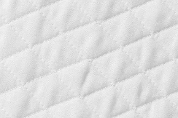 Weiße Matratzen Bettwäsche Muster Hintergrund Hintergrundfläche Für Design Kunstwerke — Stockfoto