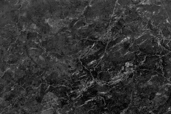 Natural Grunge Black Marble Texture Skin Tile Wallpaper Luxurious Background — Stock Photo, Image