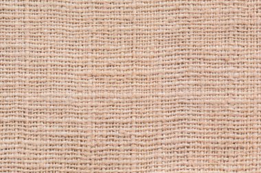 natural fabric linen brown sack pattern canvas or background. sackcloth textured. Textile seamless cream Japanese backdrop design.