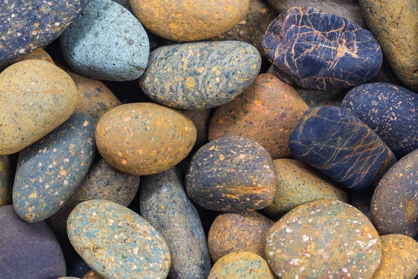 Kolorowy Kamień Pod Wodą Kamień Używany Tła Spa Lub Tekstury — Zdjęcie stockowe