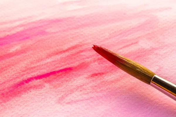 Streszczenie Ręcznie Malowane Akwarela Kolorowe Mokre Tło Tekstury Szczotkami Farb — Zdjęcie stockowe