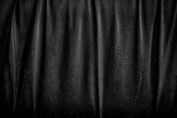 Textura Abstracta Cuero Lujo Negro Para Fondo Cuero Color Gris — Foto de Stock