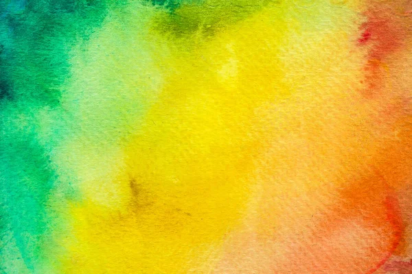 Abstract Hand Painted Brush Watercolor Colourful Wet Background Paper Handmade — Fotografia de Stock