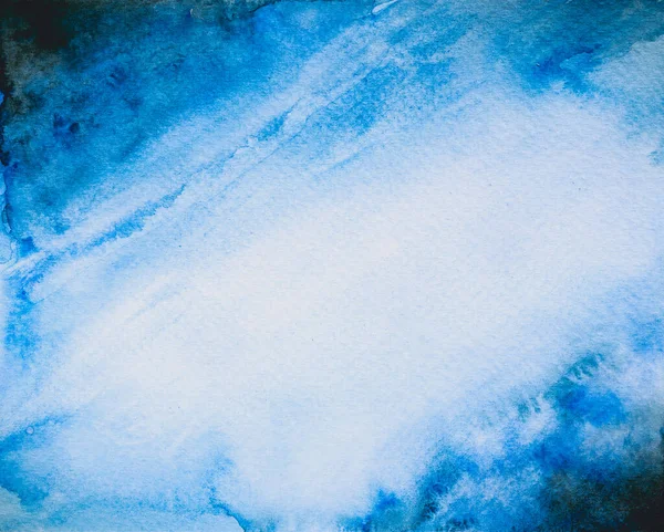 Abstract Hand painted brush Watercolor Colourful wet background on paper. Handmade Pastel colour texture art for creative backdrop wallpaper or design art work.