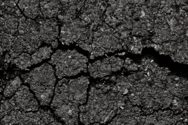 Soyut asfalt yol dokusu. Arkaplan için asfalt yol yüzeyi