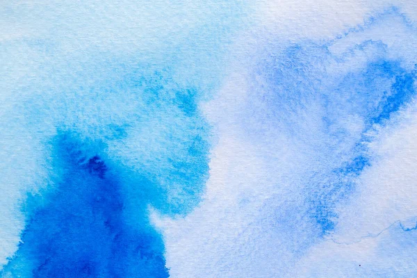 Abstract Hand Painted Watercolor Colorful Wet White Paper Texture Creative — Stock fotografie