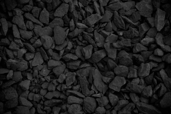 Natürliche Schwarze Kohlen Für Die Hintergrundgestaltung Industrielle Kohlen Vulkanische Felsenenergie — Stockfoto