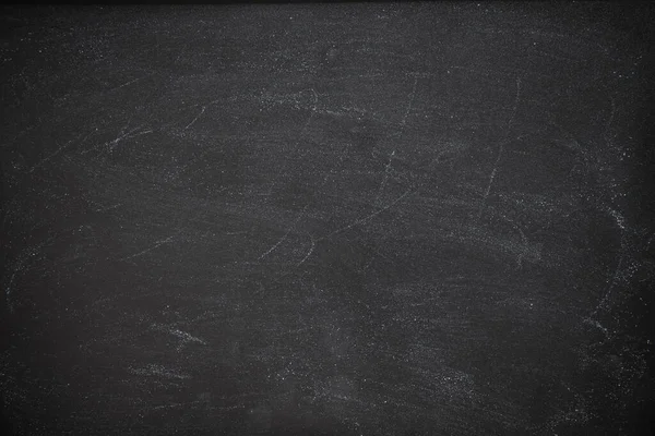 粉笔在黑板或黑板纹理上擦掉 清除学校板的背景或复制空间用于添加文本消息 教育概念的背景 — 图库照片