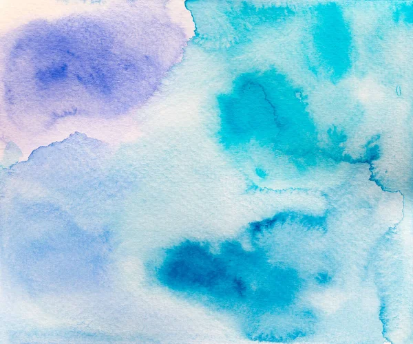 Abstract Hand painted Watercolor Colorful wet on white paper. texture for creative wallpaper or design art work. Background for add text message. Pastel colors