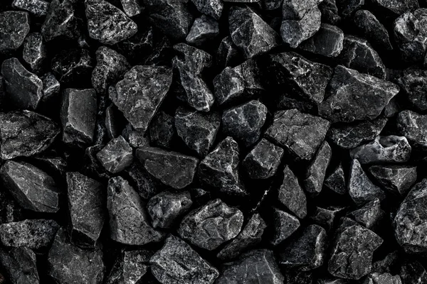 Natural Black Coals Background Industrial Coals Volcanic Rock Energy Earth — Stock Photo, Image