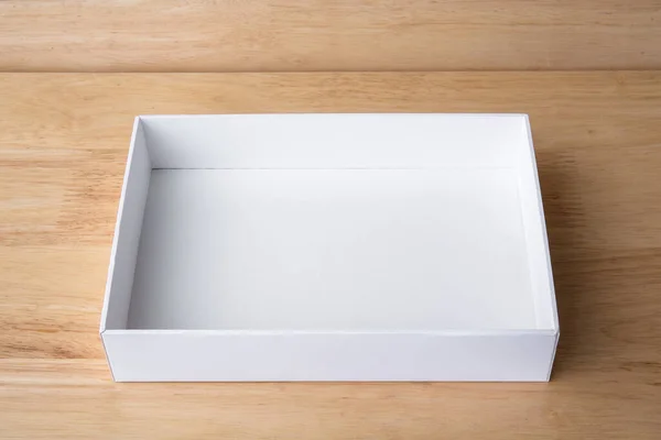 Αφηρημένη Μέσα Ανοιχτό Κουτί Συσκευασίας Από Χαρτόνι Για Φόντο Προσθέσετε — Φωτογραφία Αρχείου