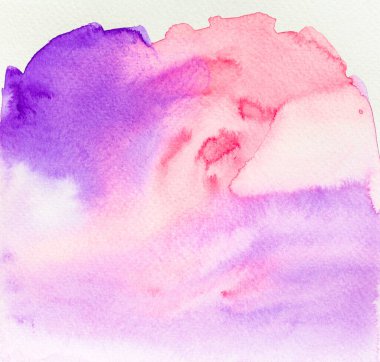 Abstract Hand painted Watercolor Colorful wet background on paper. Watercolor texture for creative wallpaper or design art work. Pastel colors