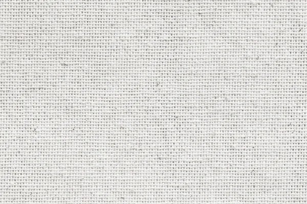 Natural Fabric Linen Texture Design Sackcloth Textured Backdrop White Canvas — Fotografia de Stock
