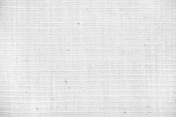 Natural Fabric Linen Texture Design Sackcloth Textured Backdrop White Canvas — ストック写真
