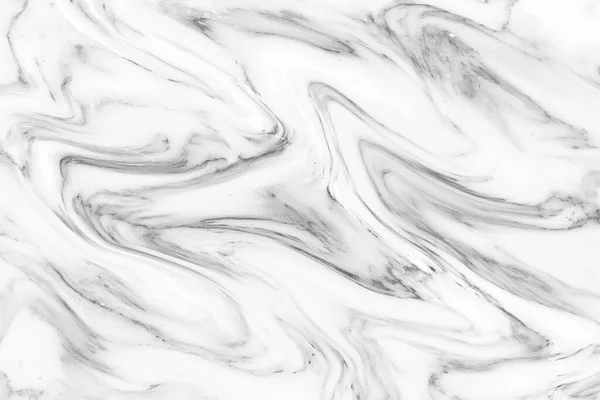 Λευκό Γκρίζο Μαρμάρινο Μελάνι Ακρυλικό Χρωματιστά Κύματα Υφή Φόντο Μοτίβο — Φωτογραφία Αρχείου