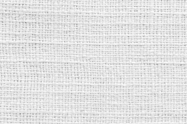 Натуральная Ткань Льняная Текстура Дизайна Мешковина Текстурированный Задник Белый Холст — стоковое фото
