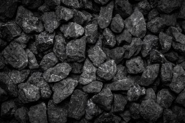Arka plan için doğal siyah kömür. Endüstriyel kömür. Volkanik kaya