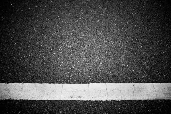 Abstract Asphalt Road Surface White Line Texture Add Text Message — Stock Photo, Image