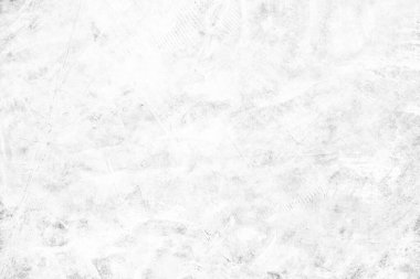 Soyut, kirli, beyaz, beton, pürüzsüz bir arka plan. Seramik kiremit duvar kağıdına resim yapmak için taş dokusu. Tasarım çalışması ve desen için çimento grunge arkaplanı.