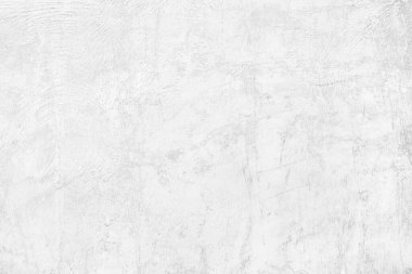 Soyut, kirli, beyaz, beton, pürüzsüz bir arka plan. Seramik kiremit duvar kağıdına resim yapmak için taş dokusu. Tasarım çalışması ve desen için çimento grunge arkaplanı.