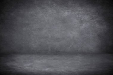 Soyut gri şablon arka planı. Resim web reklam tasarımı kullanılabilir. boşluk koyu renk gradyan duvar.