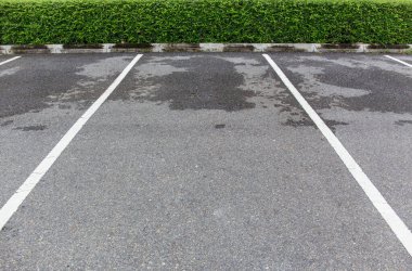 Otopark için Boş Alan Kanalı.