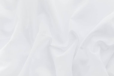 Tasarım için doğal beyaz kumaş dokusu. Çuval bezi desenli arka plan. Arkaplan için beyaz tuval.