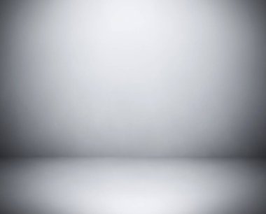 Abstract white gray gradient wall template background. Picture can used web ad.
