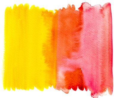 Abstract Hand painted brush Watercolor Colourful wet background on paper. Handmade Pastel colour texture art for creative backdrop wallpaper or design art work.