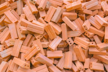 Ev inşaatı için tuğla blok. kil tuğla bloklar.