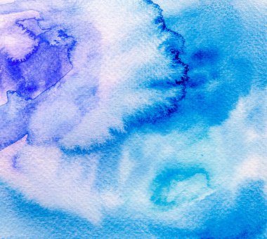 Abstract Hand painted Rainbow Watercolor Colorful wet background on paper. Handmade texture art color for creative wallpaper or design art work. Pastel colors