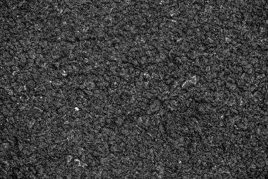 Soyut asfalt yol dokusu. Arkaplan için asfalt yol yüzeyi