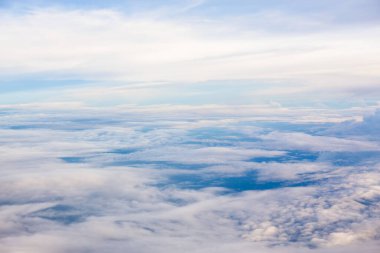 Blue sky and clouds with space for add text above. picture background website or art work design. freedom with sky.