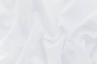 Tasarım için doğal beyaz kumaş dokusu. Çuval bezi desenli arka plan. Arkaplan için beyaz tuval.