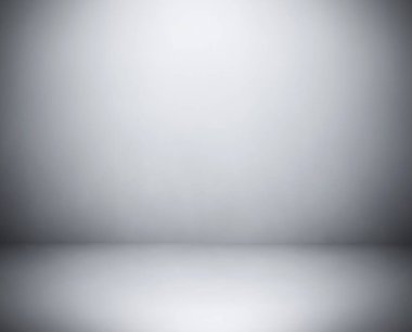 Abstract white gray gradient wall template background. Picture can used web ad.