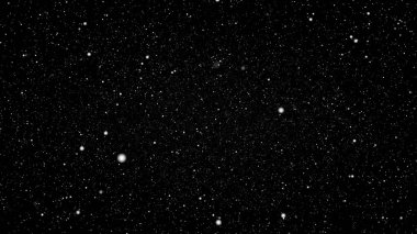 Basit boşluk arkaplanı, siyah arkaplanda beyaz yıldızlar