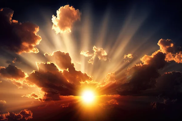 아름다운 먹구름 디지털 — 스톡 사진