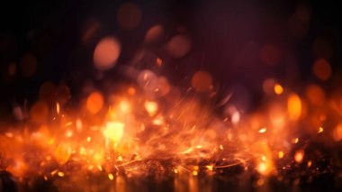 Güzel ateş arkaplanı, üretken ai