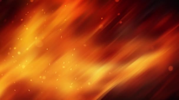 예술적으로 배열된 불꽃을 아름다운 가벼운 불꽃과 — 비디오