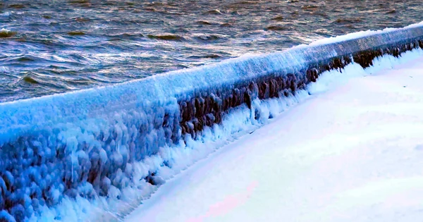 Ice Icicles Snow — Stock Photo, Image