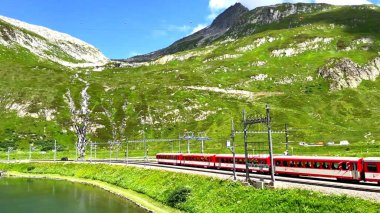 Güzel doğa manzarası manzarası