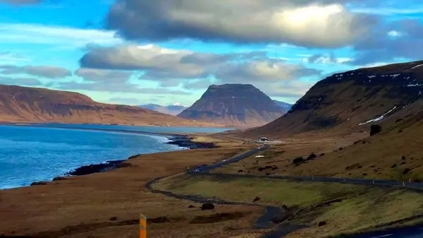 Prachtig Landschap Van Ijslandse Zee Ijsland — Stockfoto