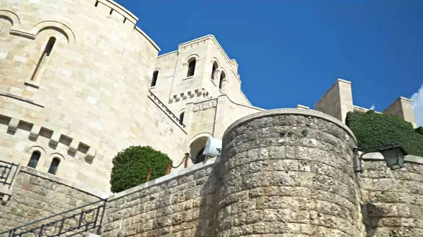 Hırvatlar Dubrovnik Şehrindeki Eski Taş Kale — Stok fotoğraf