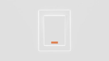 Oda anahtarının 4K animasyonu.