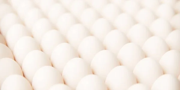 Hintergrund Der Frischen Eier Die Auf Einem Markt Verkauft Werden — Stockfoto
